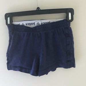 Justice Navy shorts